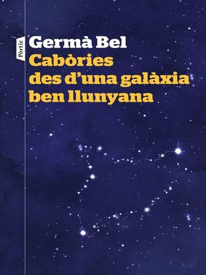 cover image of Cabòries des d'una galàxia ben llunyana
